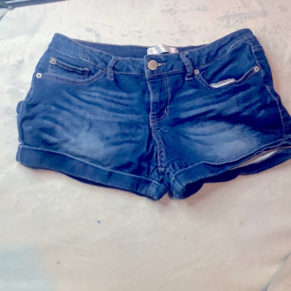 Denim shorts